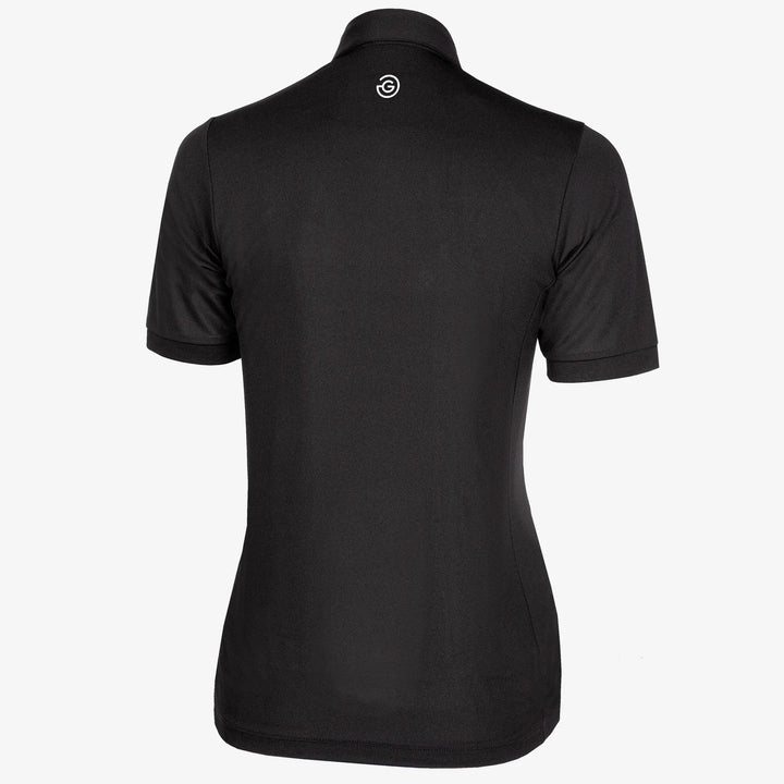 Melody is a Breathable short sleeve golf shirt for Women in the color Black(7)