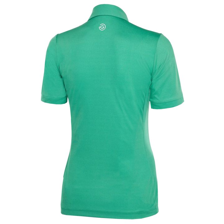 Melody is a Breathable short sleeve shirt for Women in the color Golf Green(9)
