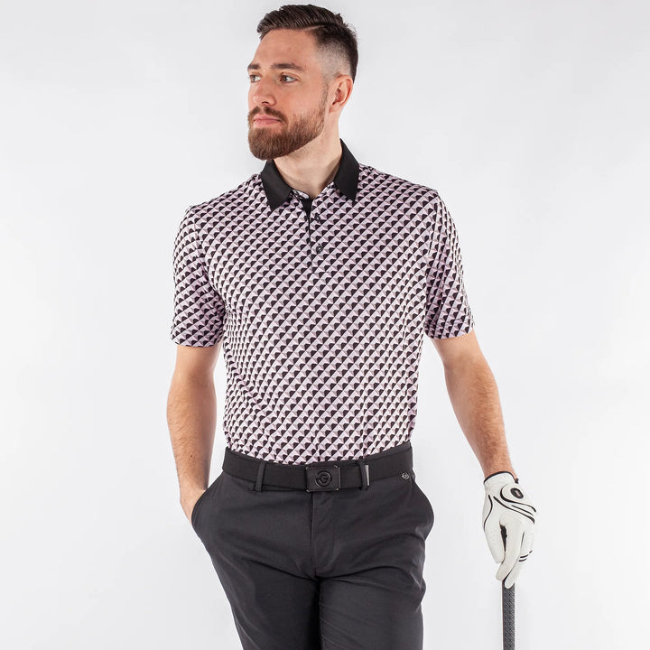 Mercer is a Breathable short sleeve shirt for Men in the color Sugar Coral(1)