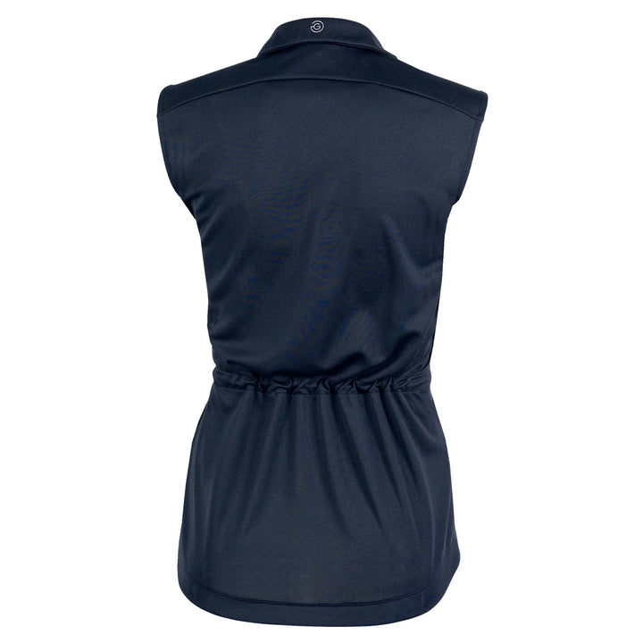 Mercy is a Breathable short sleeve shirt for Women in the color Navy(2)