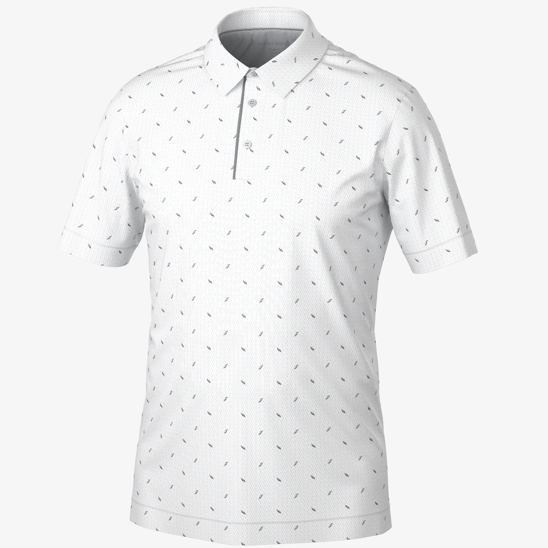 Miklos is a Breathable short sleeve golf shirt for Men in the color Cool Grey(0)