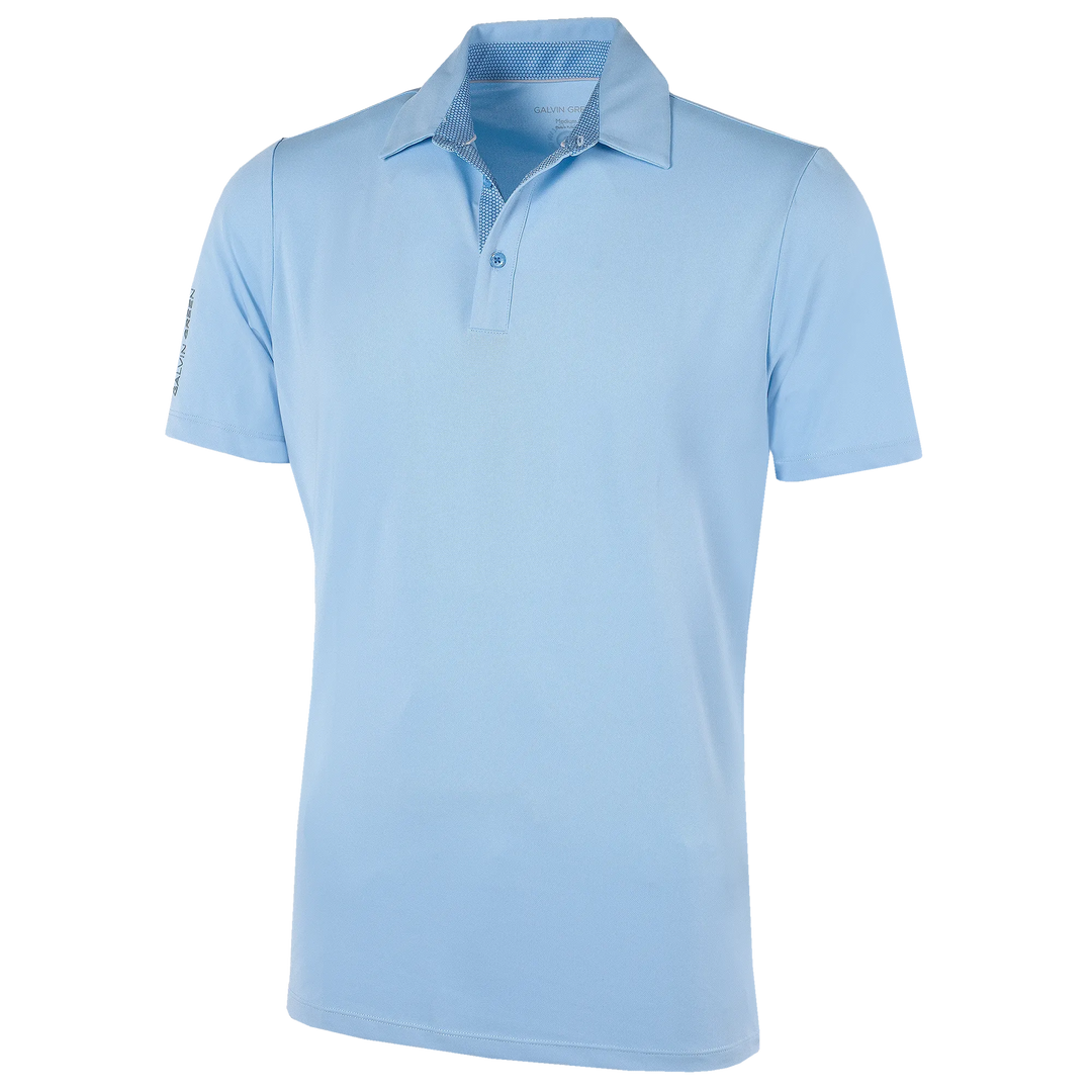 Milan is a Breathable short sleeve shirt for Men in the color Blue Bell(0)