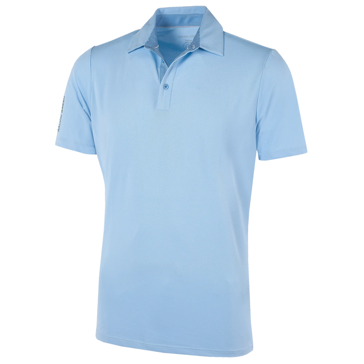 Milan is a Breathable short sleeve shirt for Men in the color Blue Bell(0)