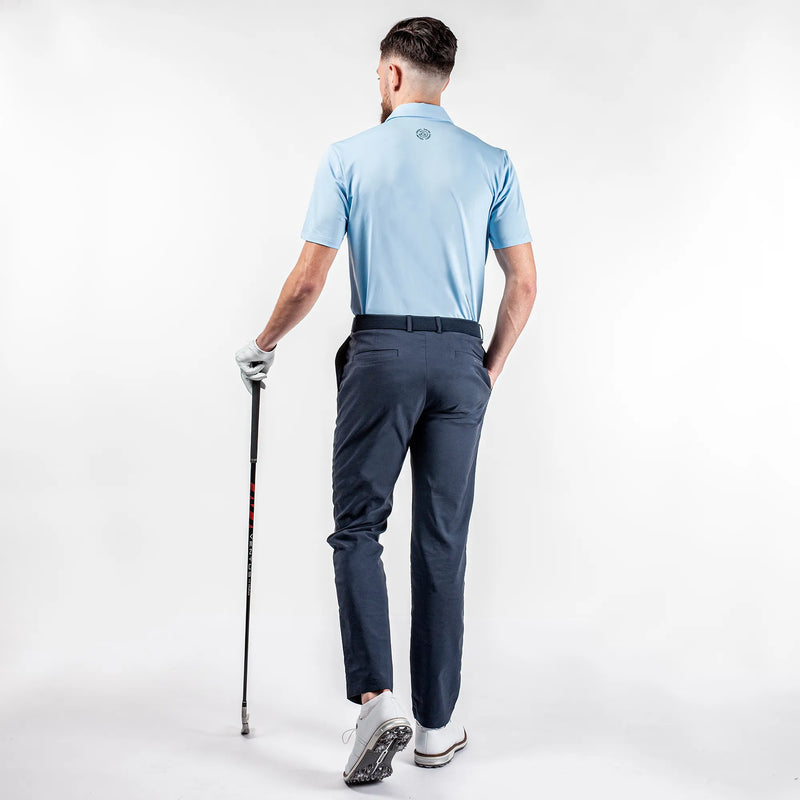 Milan is a Breathable short sleeve shirt for Men in the color Blue Bell(4)