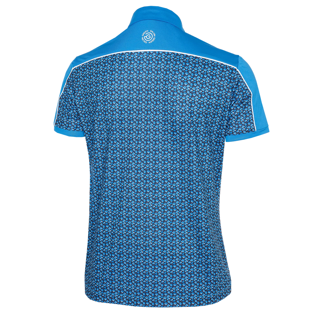 Millard is a Breathable short sleeve shirt for Men in the color Fantastic Blue(9)