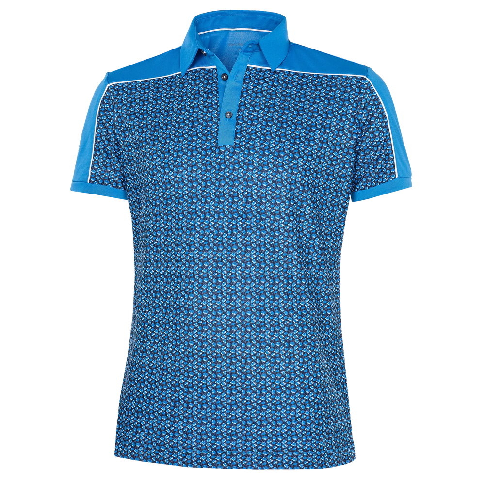 Millard is a Breathable short sleeve shirt for Men in the color Fantastic Blue(0)