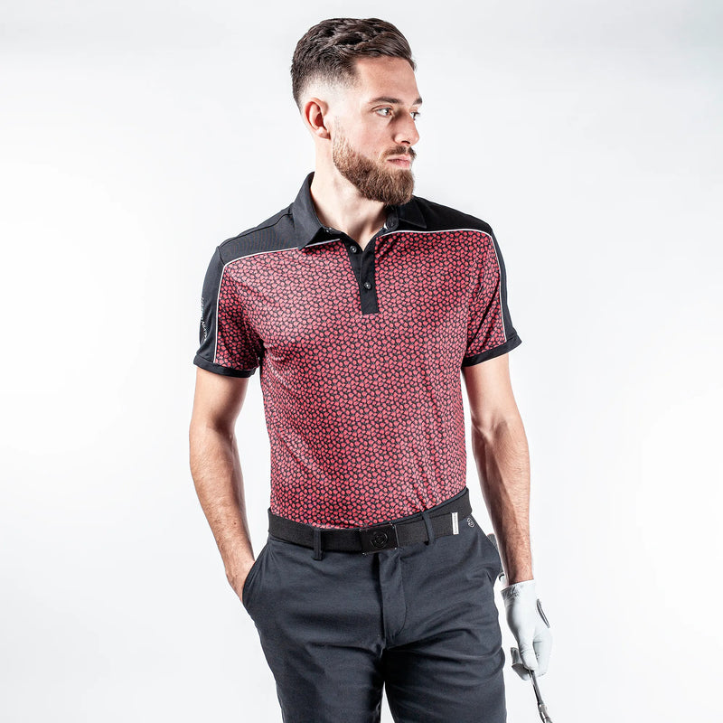 Millard is a Breathable short sleeve shirt for Men in the color Black(1)