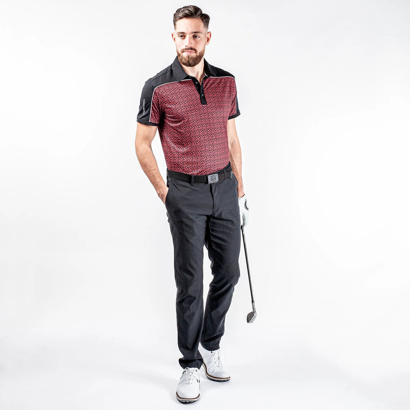 Millard is a Breathable short sleeve shirt for Men in the color Black(3)