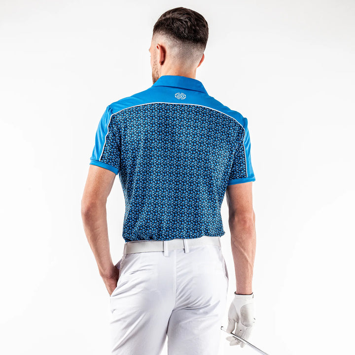 Millard is a Breathable short sleeve shirt for Men in the color Fantastic Blue(6)