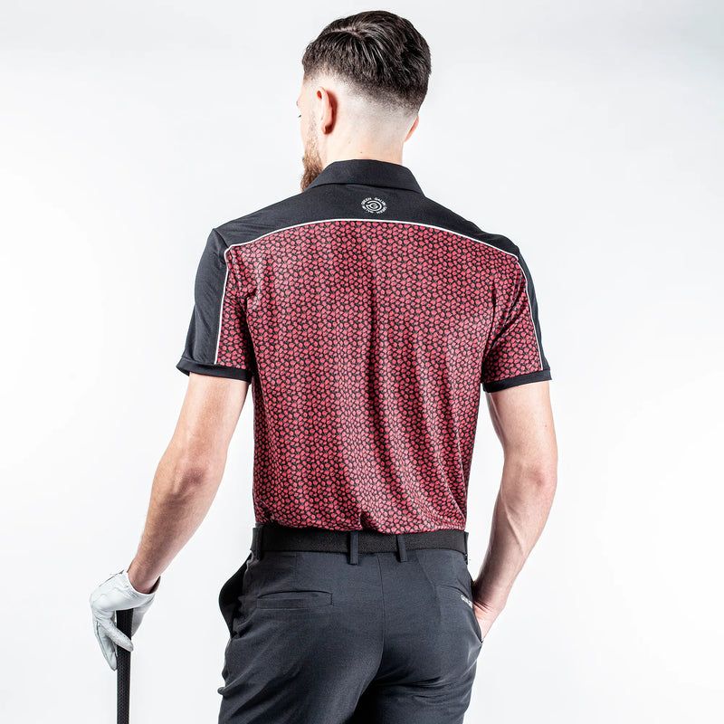Millard is a Breathable short sleeve shirt for Men in the color Black(6)