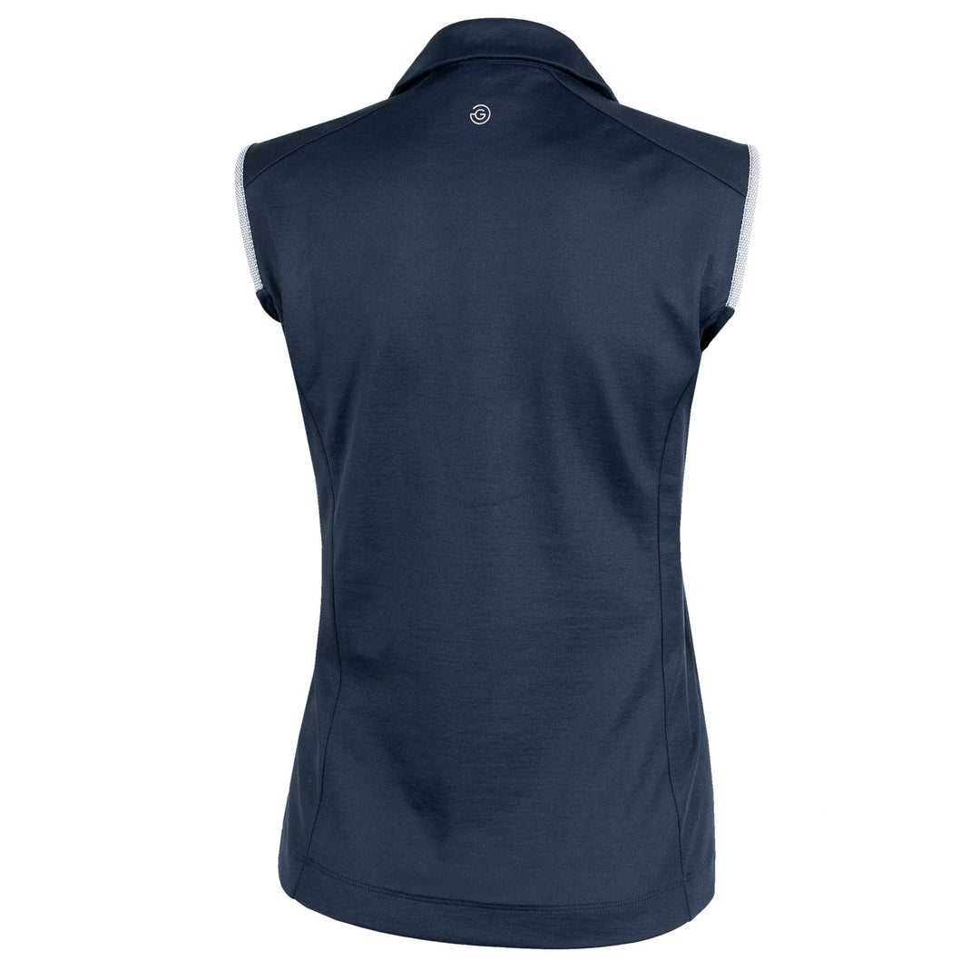 Millie is a Breathable short sleeve shirt for Women in the color Navy(2)