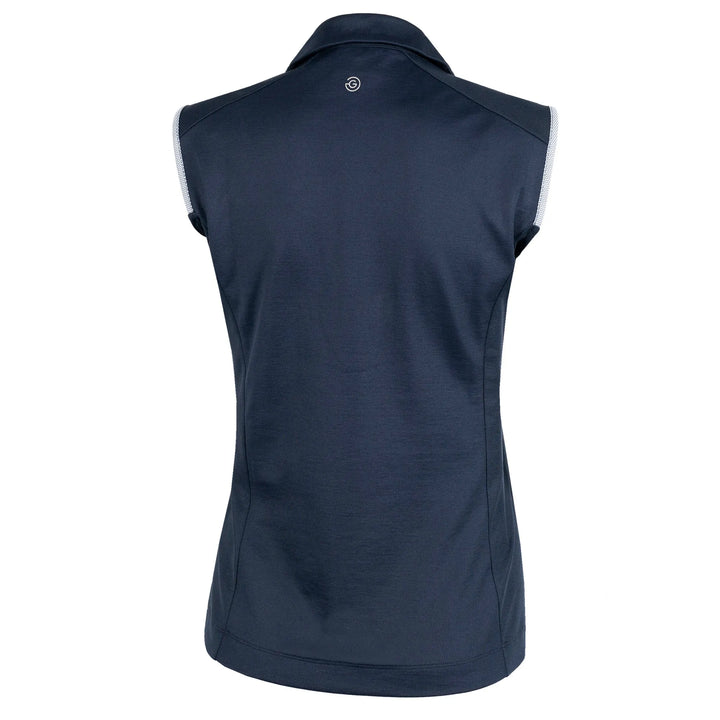Millie is a Breathable short sleeve shirt for Women in the color Navy(2)