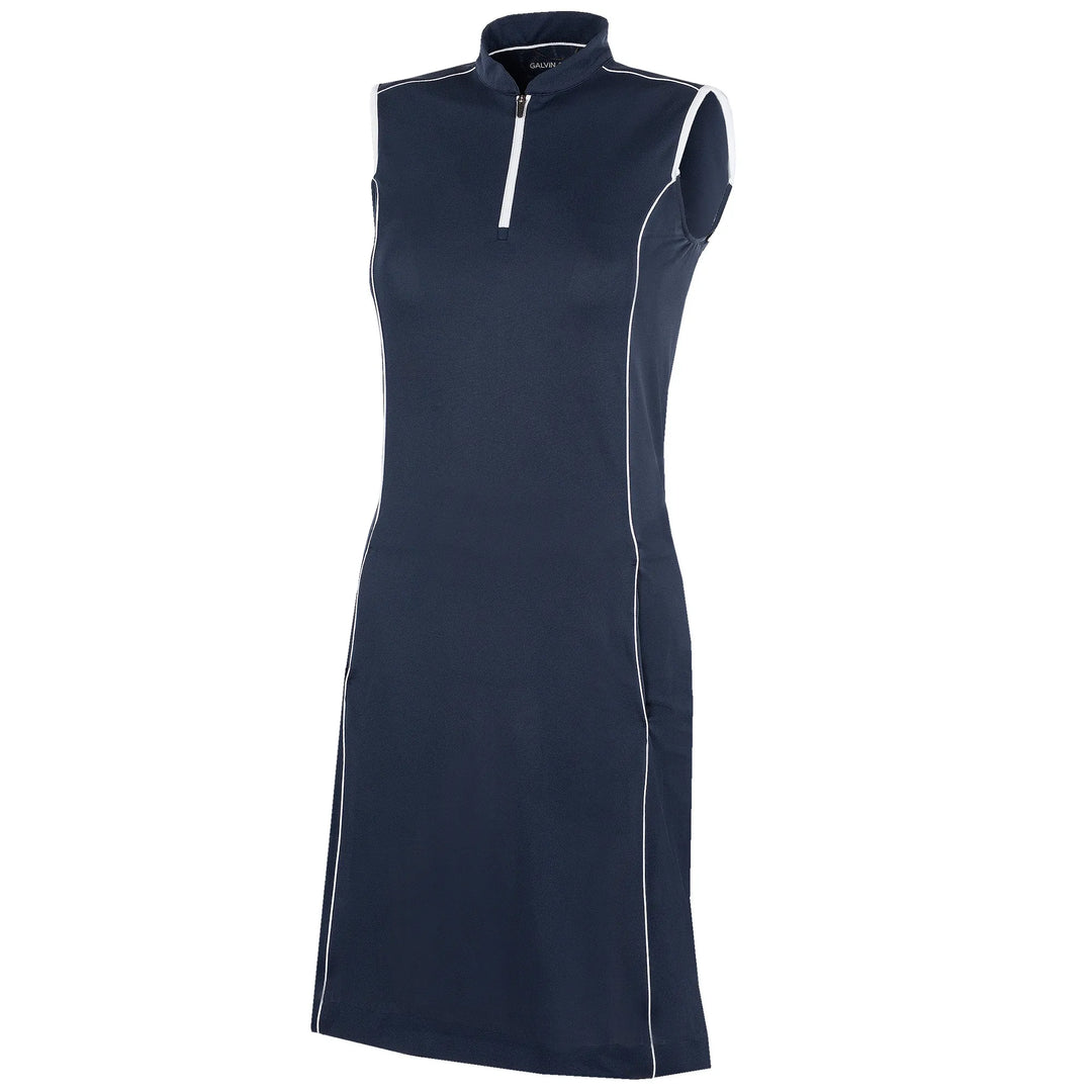 Miranda is a Breathable golf dress with inner shorts for Women in the color Navy(0)