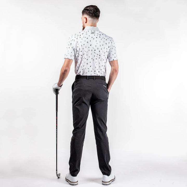 Miro is a Breathable short sleeve shirt for Men in the color White(7)