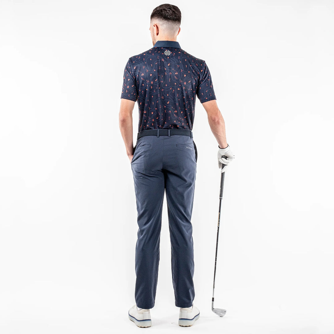 Miro is a Breathable short sleeve shirt for Men in the color Orange(7)