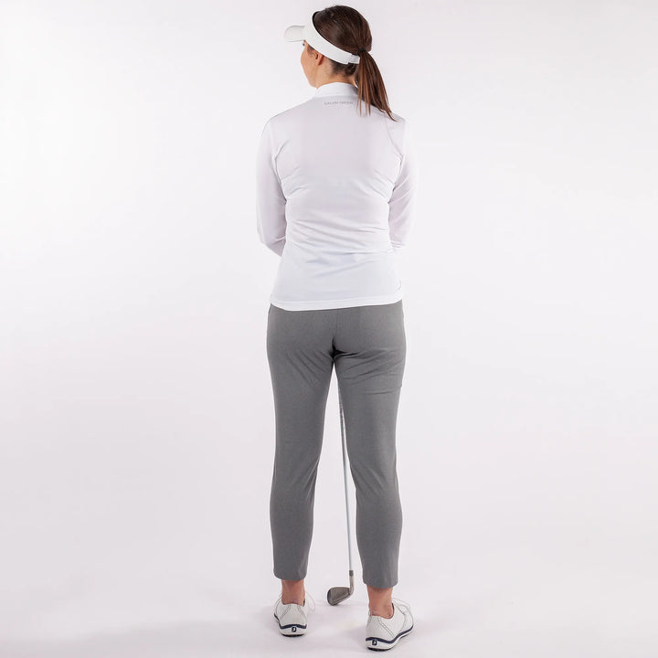 Monica is a Breathable long sleeve shirt for Women in the color White(4)