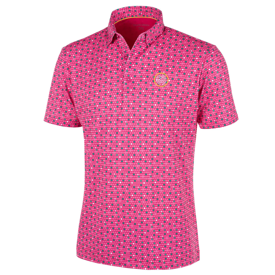 Moore is a Breathable short sleeve shirt for Men in the color Sugar Coral(0)