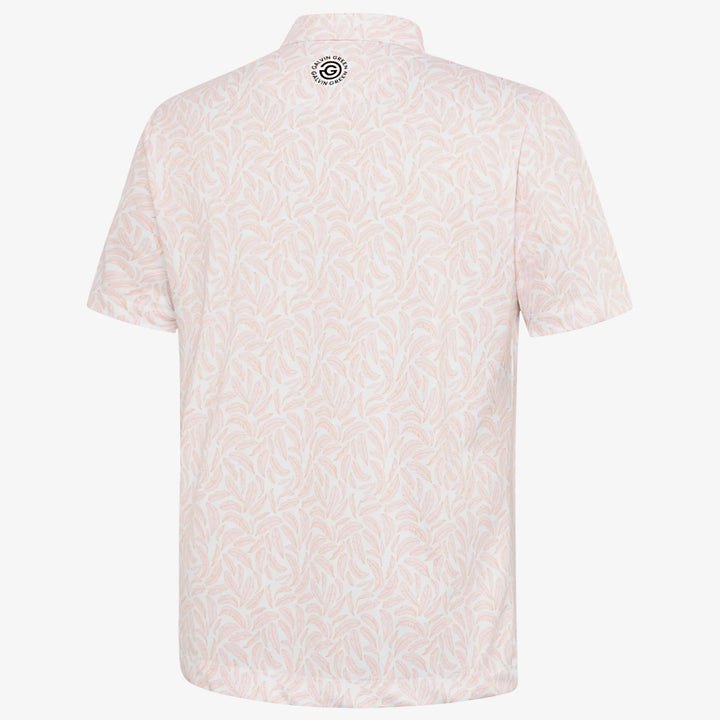 Muir is a Breathable short sleeve golf shirt for Men in the color Orange(6)