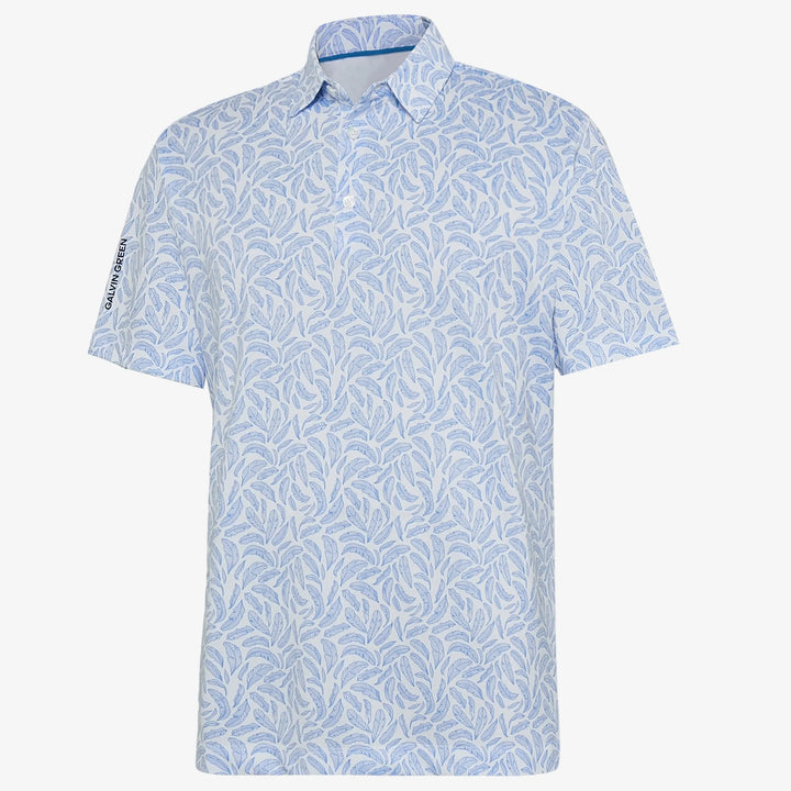 Muir is a Breathable short sleeve golf shirt for Men in the color Royal Blue(0)