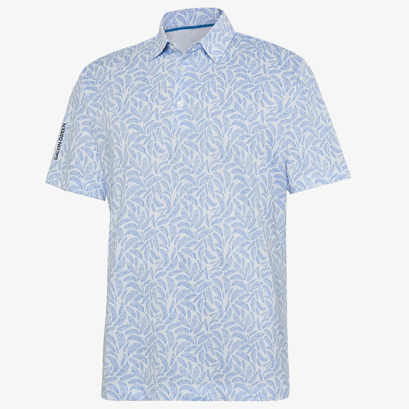 Muir is a Breathable short sleeve golf shirt for Men in the color Royal Blue(0)