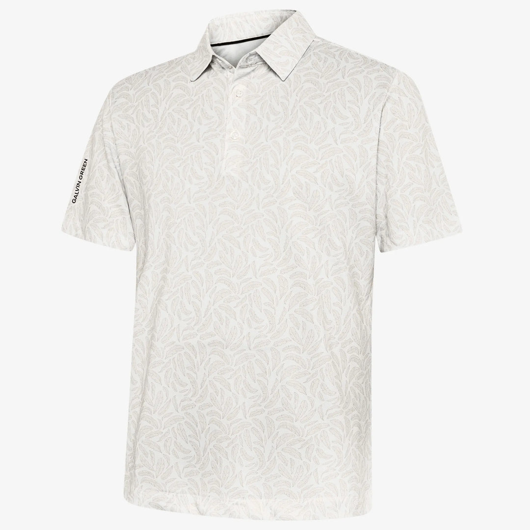 Muir is a Breathable short sleeve golf shirt for Men in the color Sand(0)