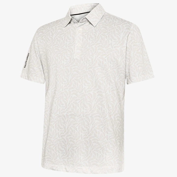Muir is a Breathable short sleeve golf shirt for Men in the color Sand(0)