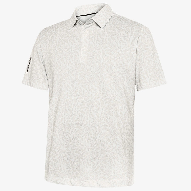 Muir is a Breathable short sleeve golf shirt for Men in the color Sand(0)