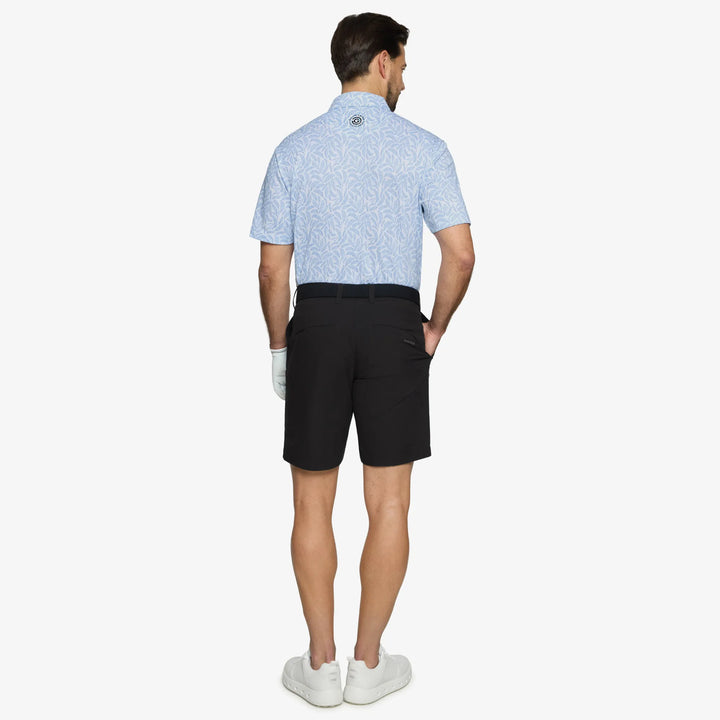 Muir is a Breathable short sleeve golf shirt for Men in the color Royal Blue(5)