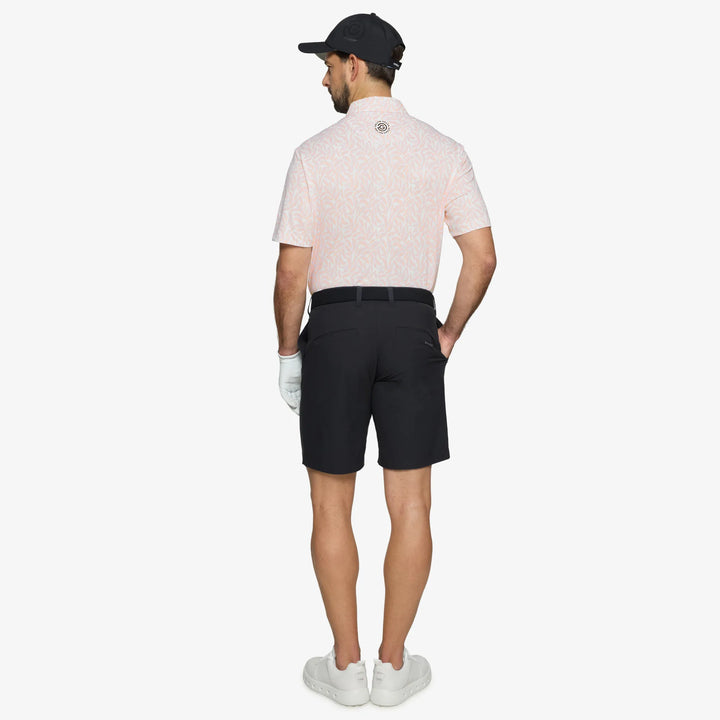 Muir is a Breathable short sleeve golf shirt for Men in the color Orange(5)