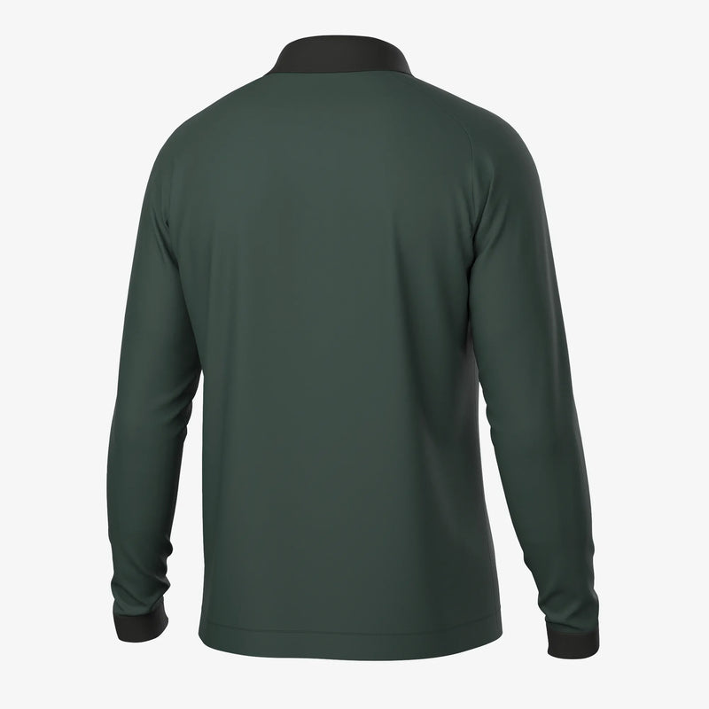 Murdoch is a Breathable long sleeve golf shirt for Men in the color Jungle Green(6)