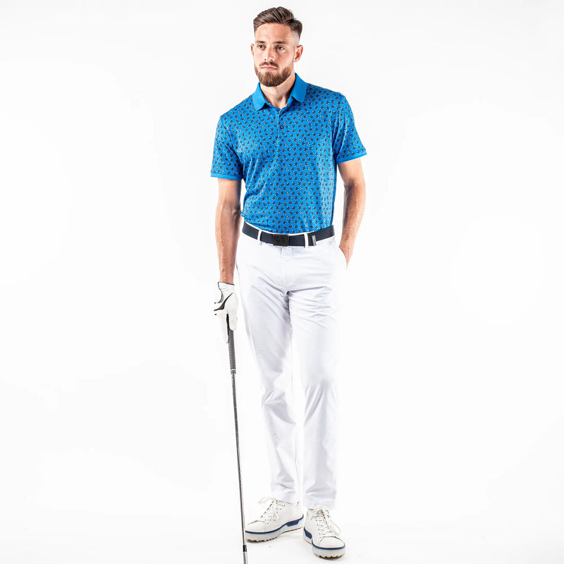 Murphy is a Breathable short sleeve shirt for Men in the color Blue Bell(2)