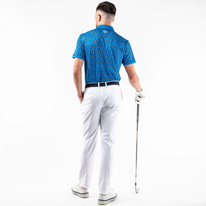 Murphy is a Breathable short sleeve shirt for Men in the color Blue Bell(8)