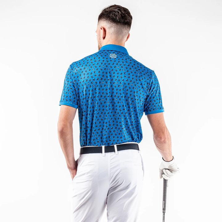 Murphy is a Breathable short sleeve shirt for Men in the color Blue Bell(6)