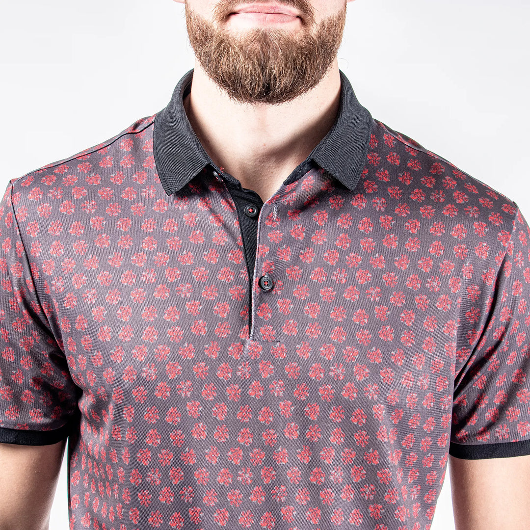 Murphy is a Breathable short sleeve shirt for Men in the color Forged Iron(4)