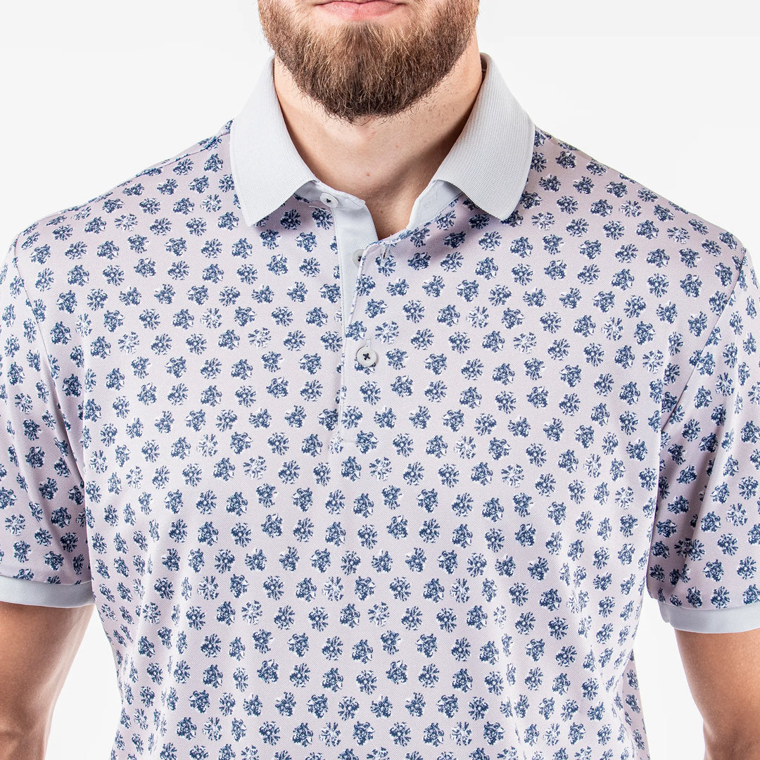 Murphy is a Breathable short sleeve shirt for Men in the color Cool Grey(4)