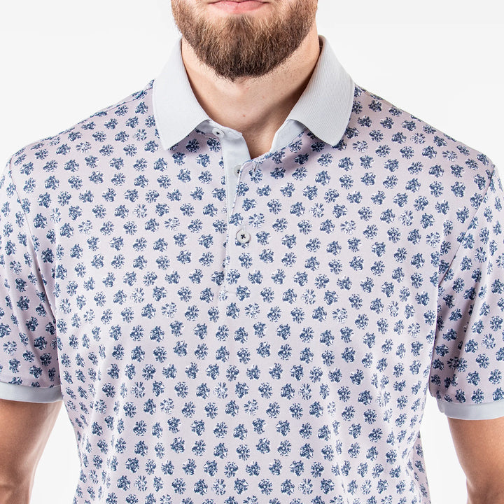 Murphy is a Breathable short sleeve shirt for Men in the color Cool Grey(4)