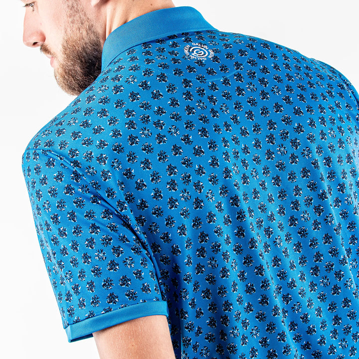 Murphy is a Breathable short sleeve shirt for Men in the color Blue Bell(7)