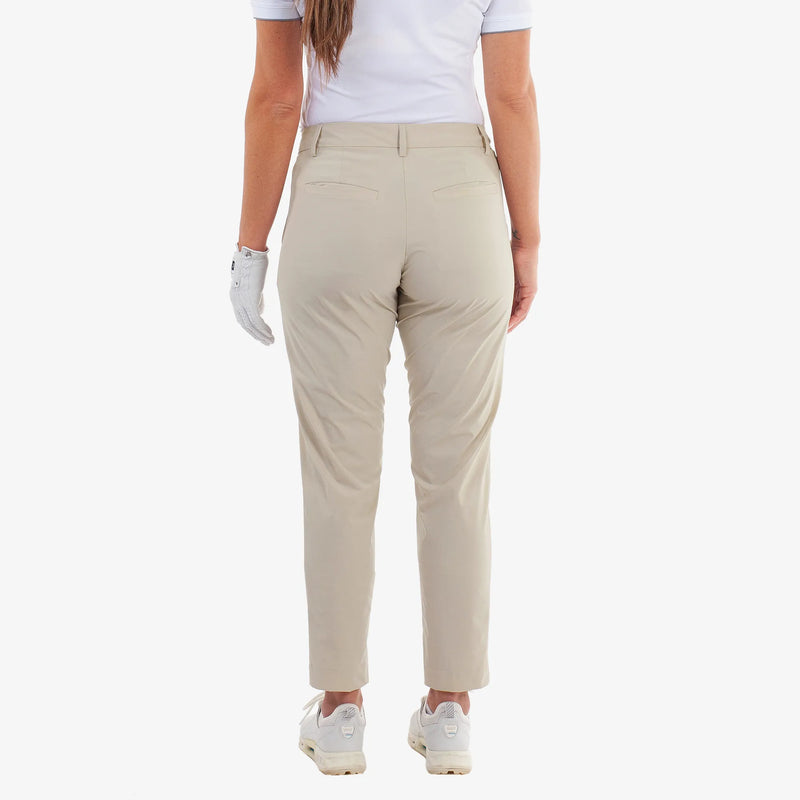 Nea is a Breathable golf pants for Women in the color Sand(4)