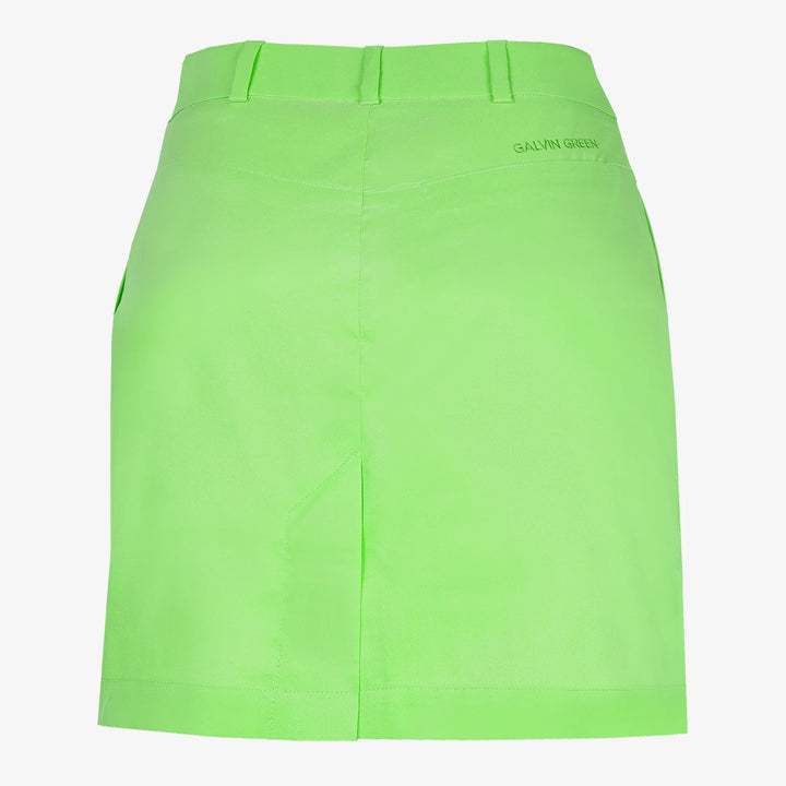 Nessa is a Breathable golf skirt with inner shorts for Women in the color Fresh Green(7)