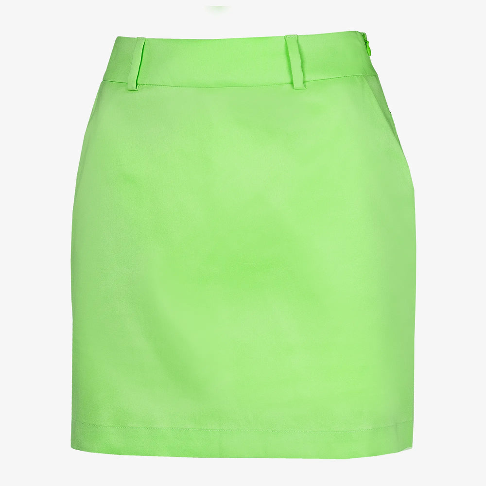Nessa is a Breathable golf skirt with inner shorts for Women in the color Fresh Green(0)