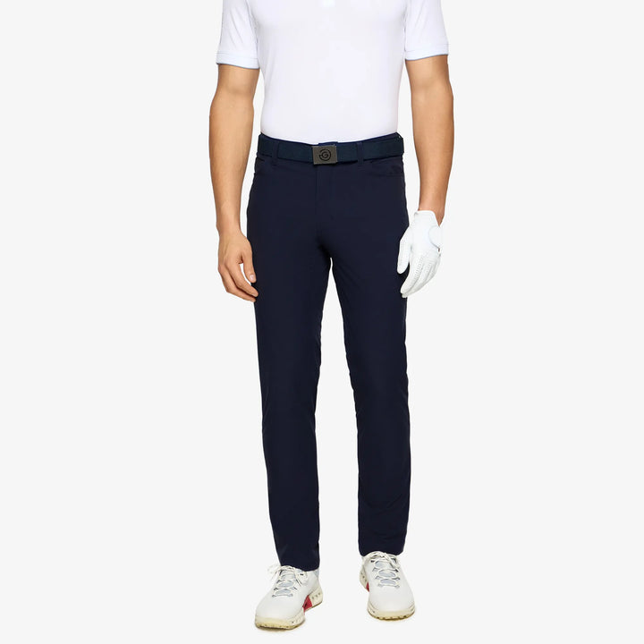Nick is a Breathable golf pants for Men in the color Navy(1)