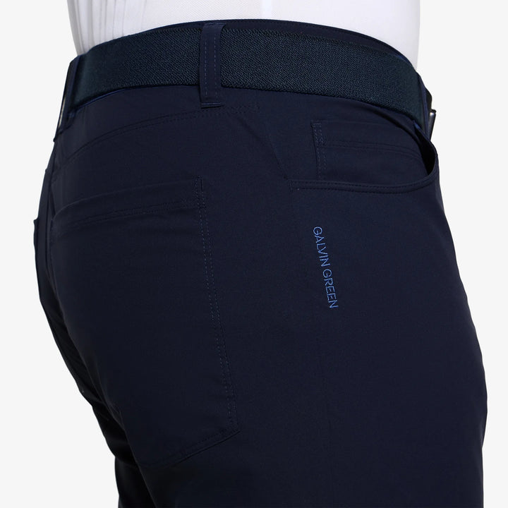 Nick is a Breathable golf pants for Men in the color Navy(3)