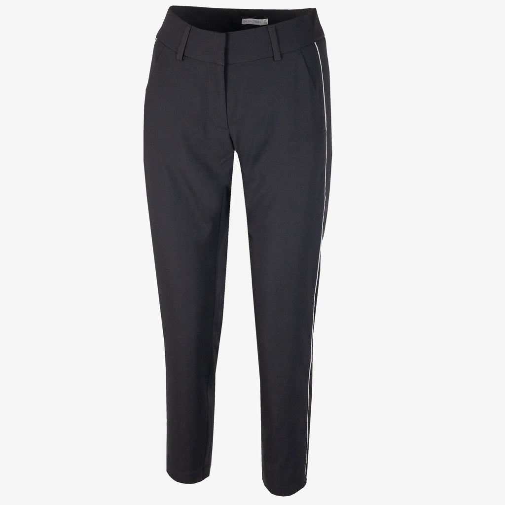 Nicole Breathable golf pants Black/Steel Grey – Galvin Green