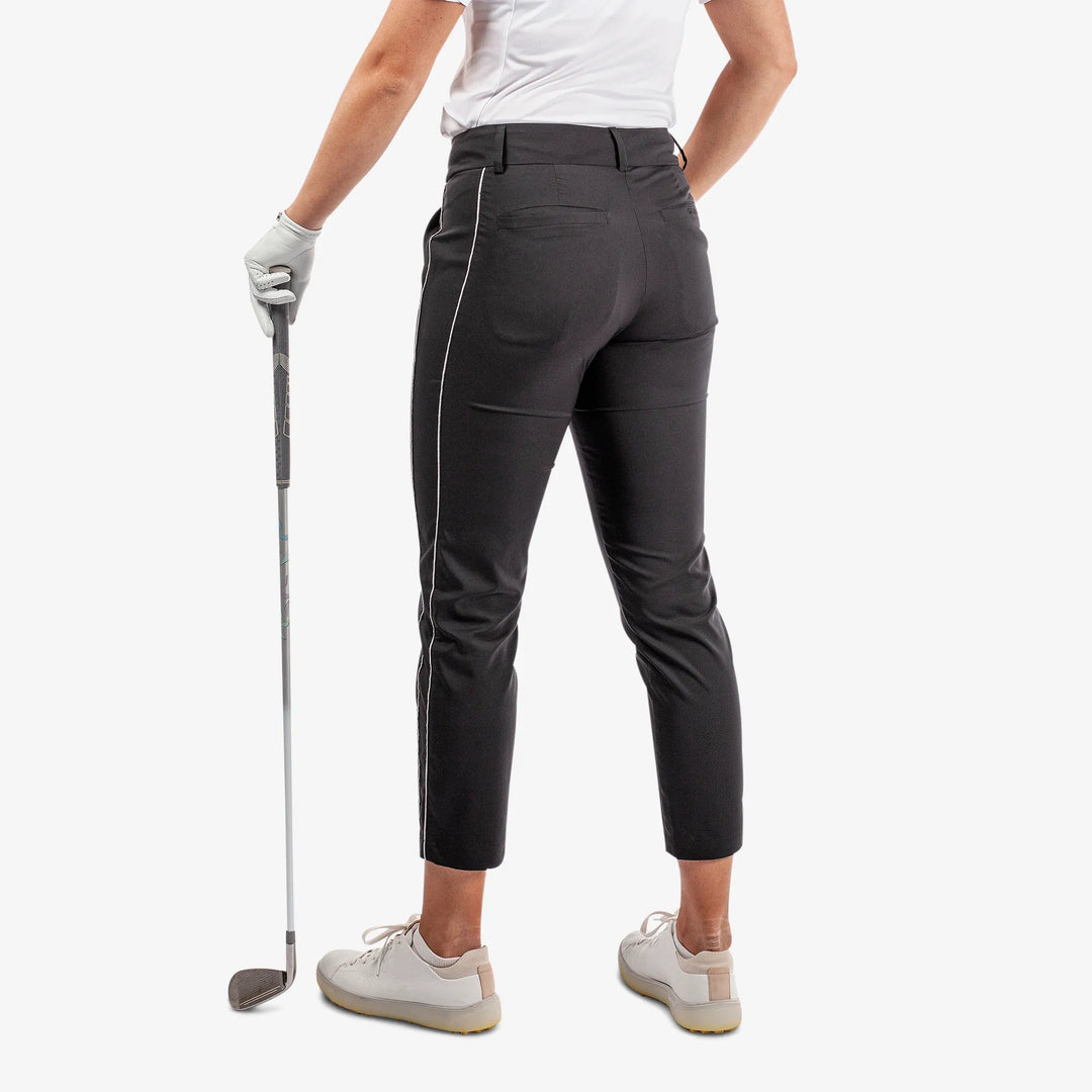 Nicole Breathable golf pants Black/Steel Grey – Galvin Green Nicole Breathable golf pants Black/Steel Grey – Galvin Green
