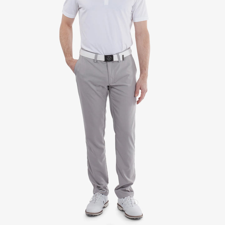 Nixon is a Breathable golf pants for Men in the color Light Grey(1)