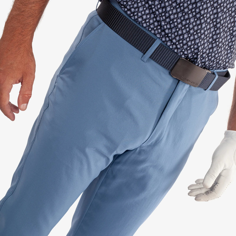 Nixon is a Breathable golf pants for Men in the color Moonlight Blue(3)