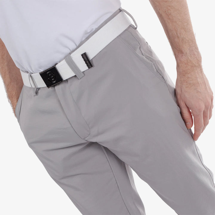 Nixon is a Breathable golf pants for Men in the color Light Grey(3)