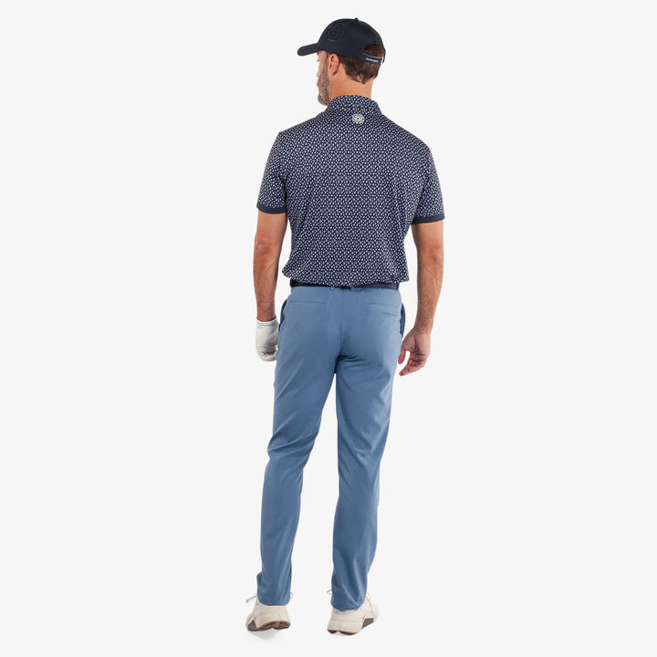 Nixon is a Breathable golf pants for Men in the color Moonlight Blue(6)