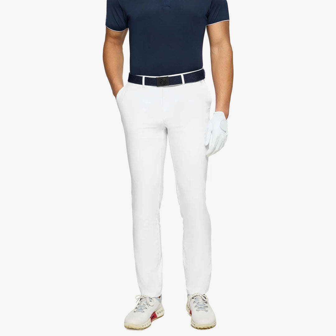Noah is a Breathable golf pants for Men in the color White(1)