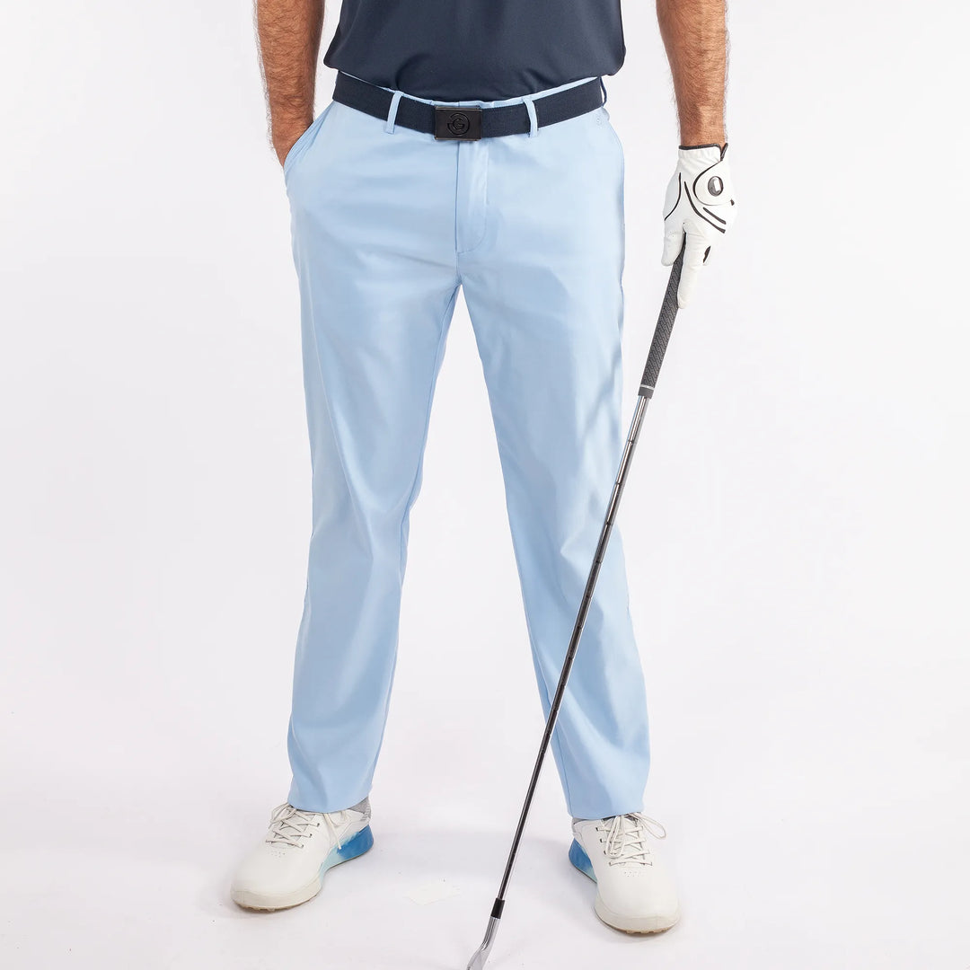 Noah is a Breathable golf pants for Men in the color Blue Bell(1)